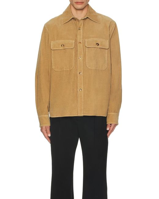 Saint Laurent Natural Fall Overshirt for men