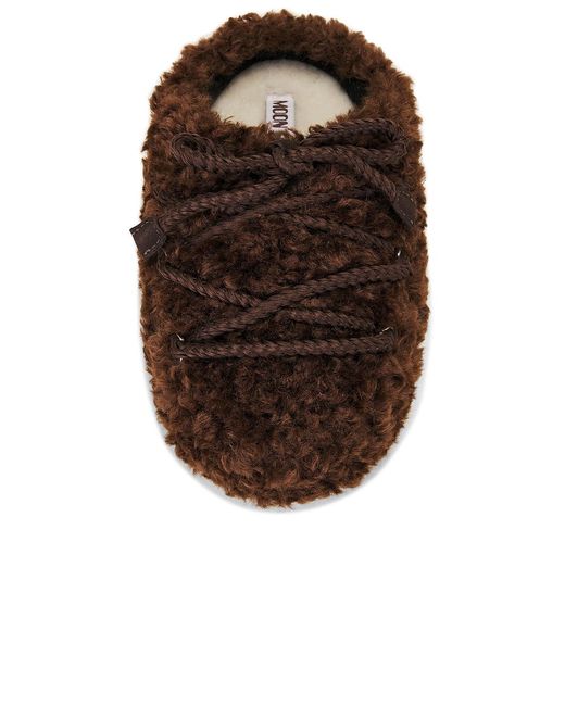 Moon Boot Brown Evx Mule Curly Boot