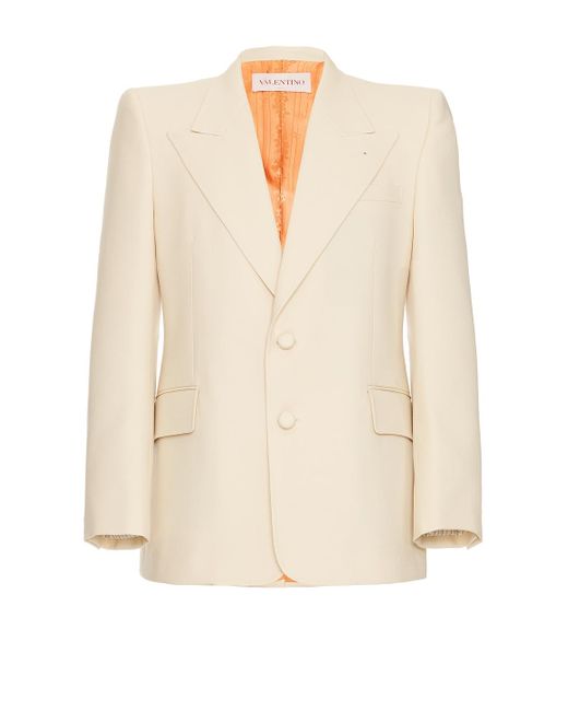 Valentino White Blazer Jacket for men
