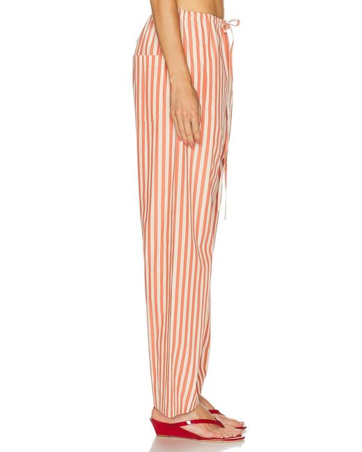Bode Pink Rancho Pajama Pants