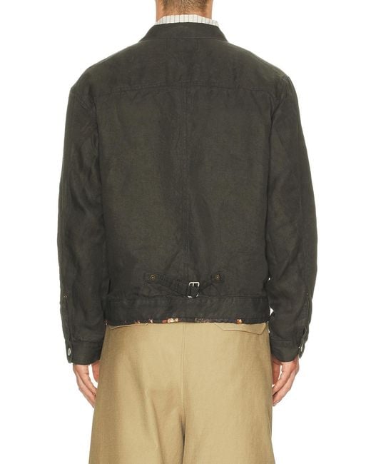 Undercover Black Button Down Blouson for men
