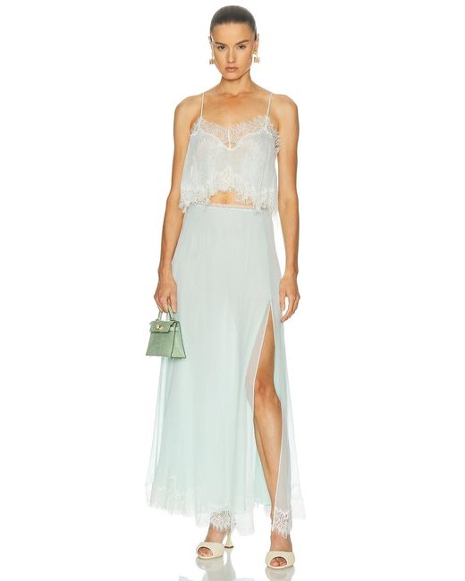 LoveShackFancy White Elysia Top