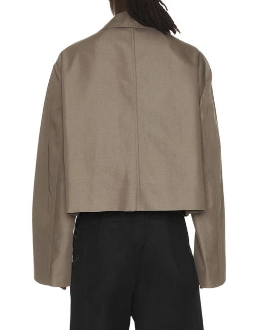 Rick Owens Brown Heizer Mac Jacket for men
