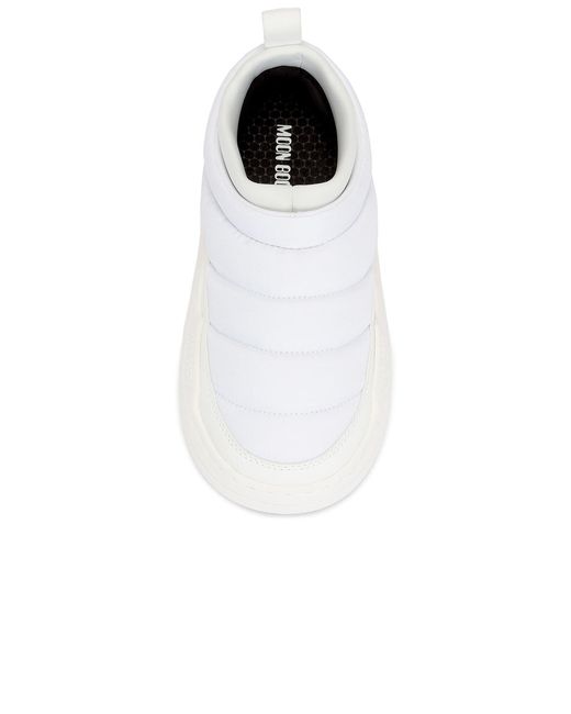 Moon Boot White Park Soft Nylon Boot