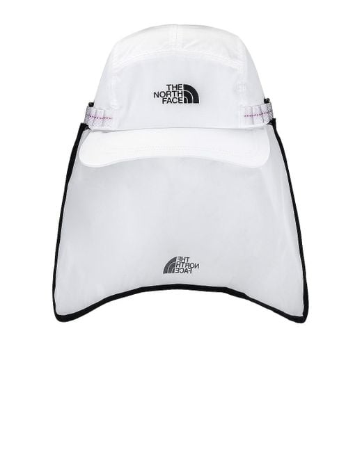 The North Face White Flyweight Sunshield 5 Panel for men