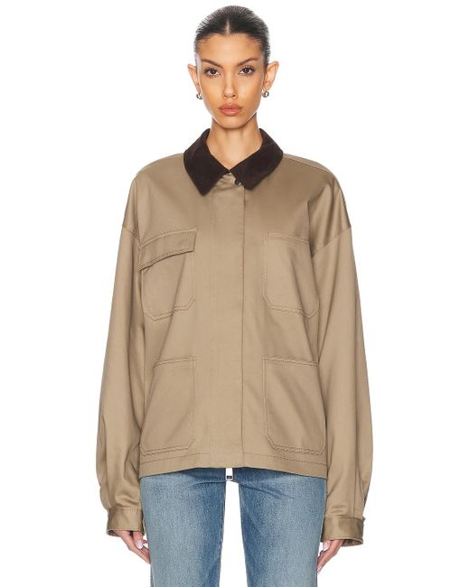 GRLFRND Natural Chore Coat