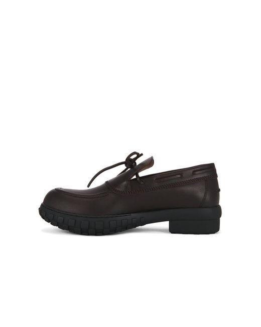 Givenchy Black Echo Boat Shoe for men