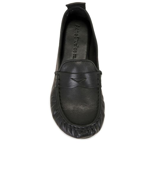 Acne Black Bojan Loafer