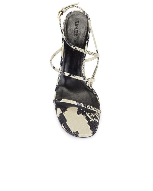 Khaite White Loop Sandal