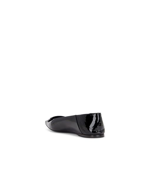 Saint Laurent Black Poppi Flat