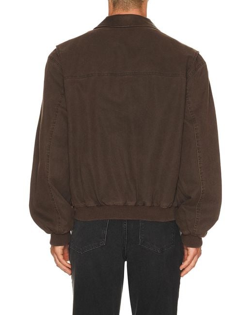 Represent Brown Roscoe Bomber Jacket for men