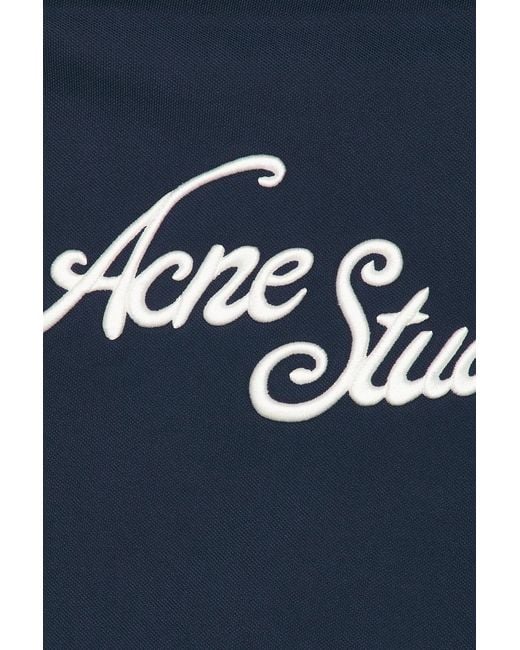 Acne Blue Crew Sweater