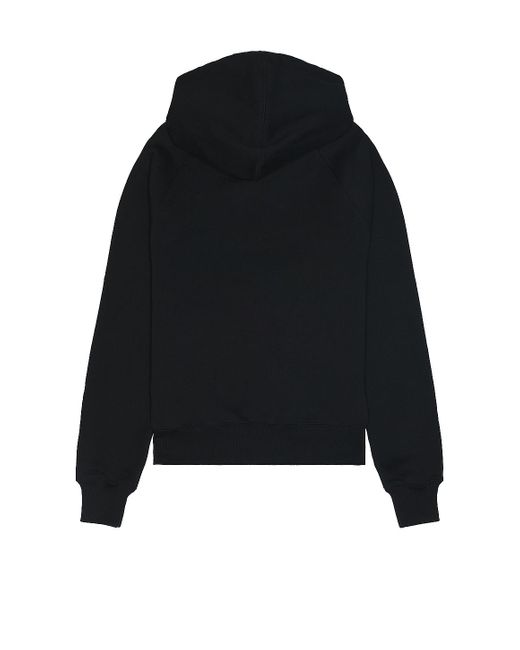 AMI Black Adc Zipped Hoodie for men