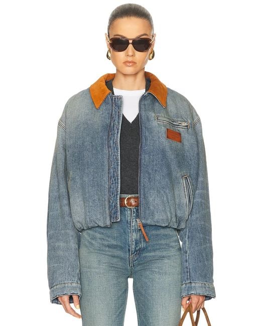 Acne Blue Okra Jacket