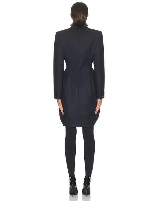 Alaïa Blue Tailored Coat