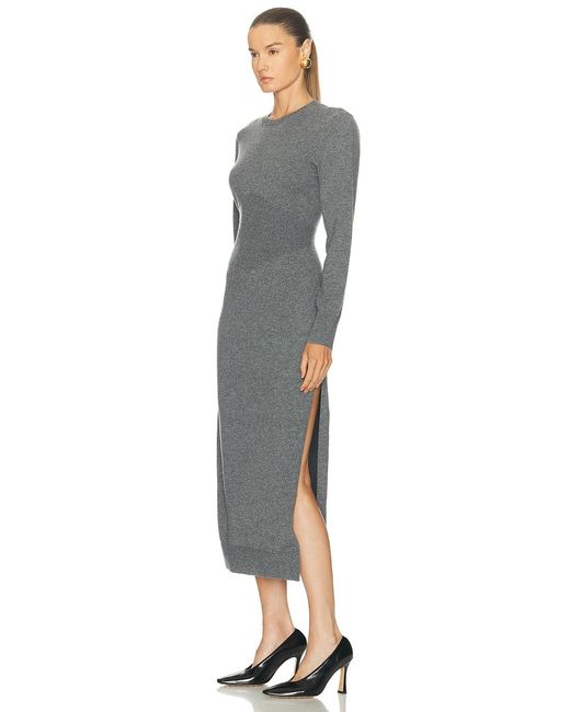 Givenchy Gray Open Back Long Dress