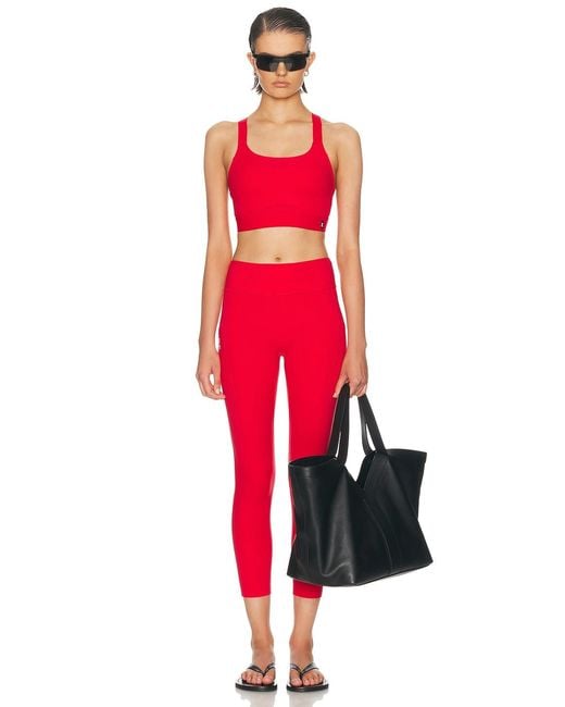On Shoes Red Performance Bra