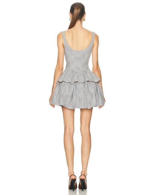 AKNVAS White Devyn Dress