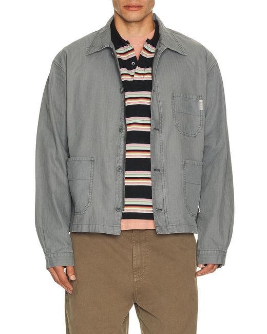 Thisisneverthat Gray Hbt Washed Jacket for men