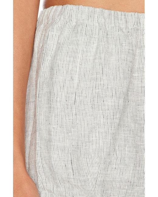 Deiji Studios White Eyelet Pant