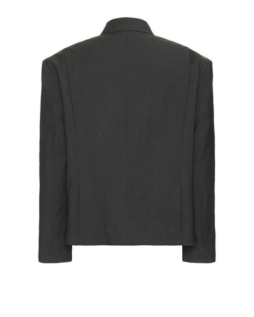Bianca Saunders Black Pencil Jacket for men