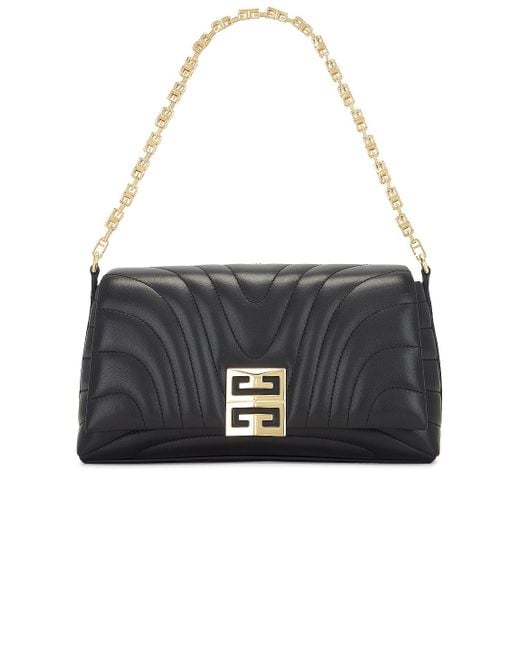 Givenchy Leather 4g Soft Small Bag in Black | Lyst