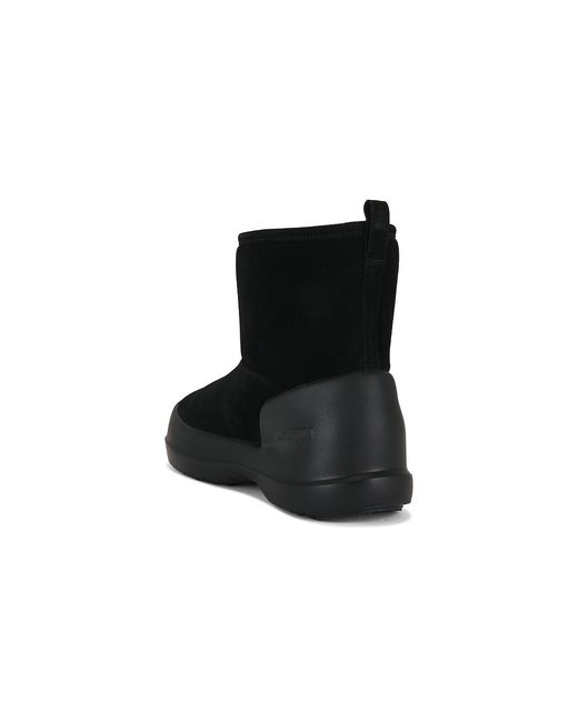 Moon Boot Black Mezzaluna Mid Boot for men