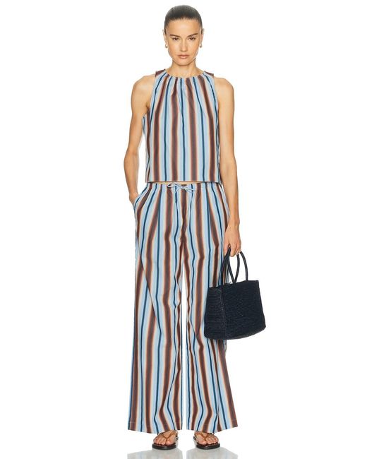 Solid & Striped Blue The Dev Top