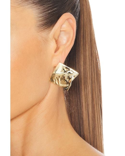 Completedworks Metallic Stud Earrings