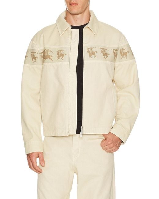 Burberry Natural Tanners Zip Jacket for men
