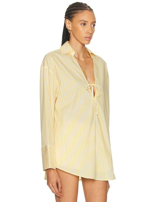 Solid & Striped Natural The Livia Tunic Top