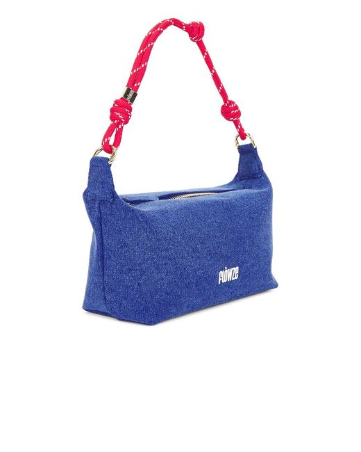 FLOWZE Blue Flo Denim Pouch Bag