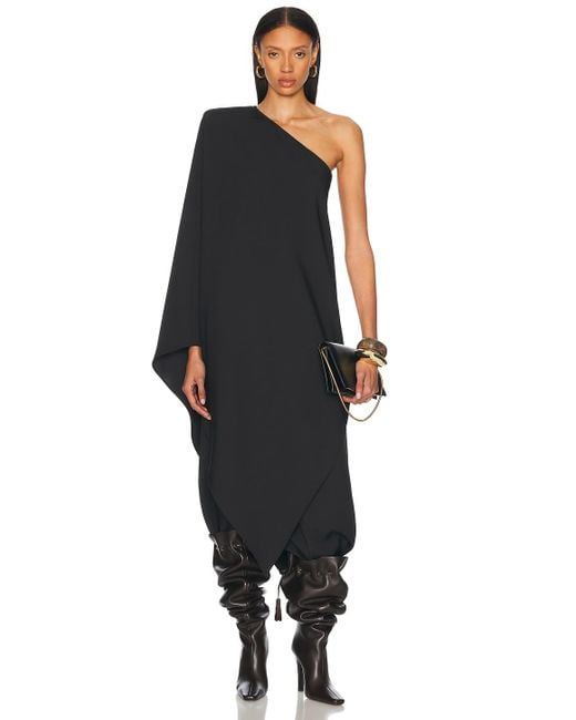 Alexandre Vauthier Black One Shoulder Top