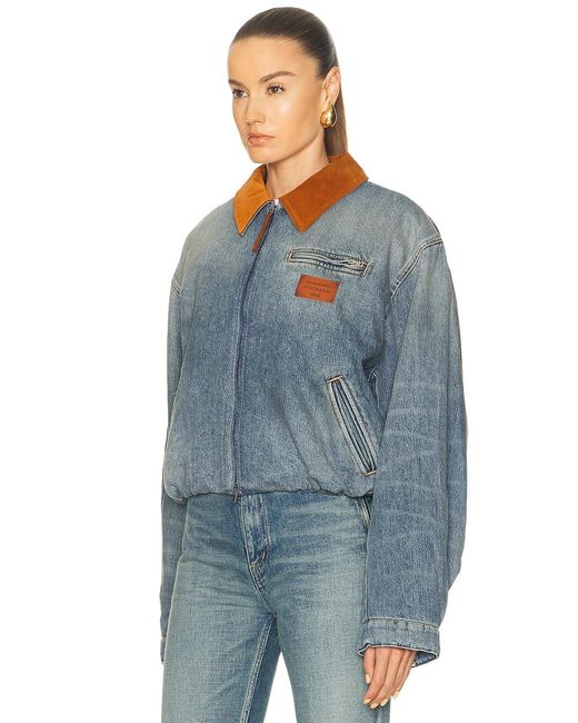 Acne Blue Okra Jacket