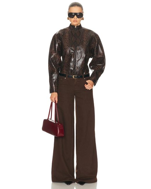 Stella McCartney Black Alter Snake Jacket