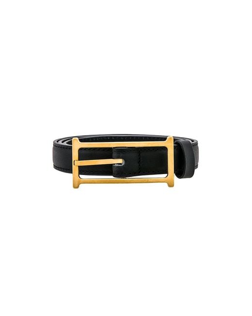 Helsa Black Logo Mini Belt