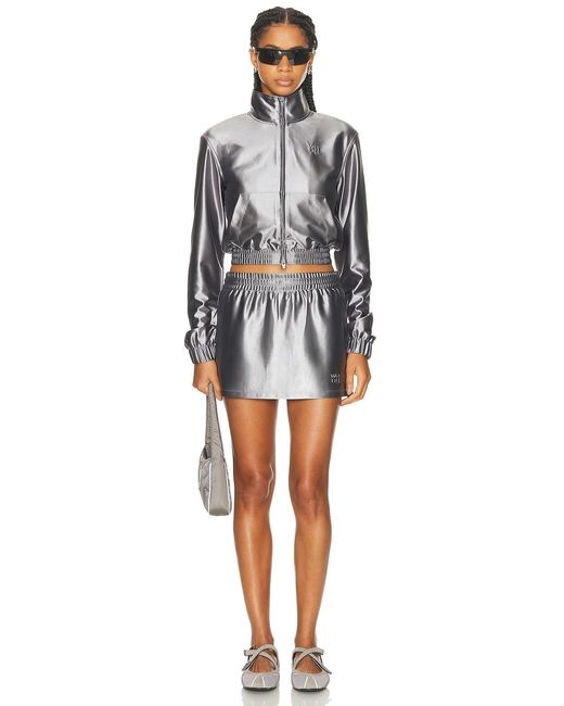 Alexander Wang Blue Mini Skort