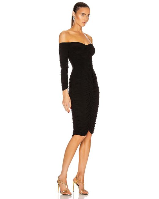 Off Shoulder Slinky Dress 