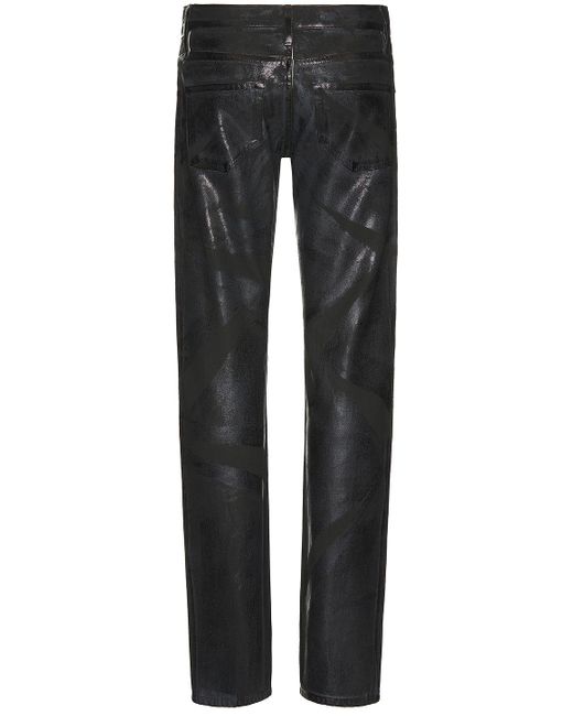 Helmut Lang Black Low Rise Straight Jean for men