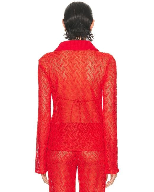Eliou Red Andre Top