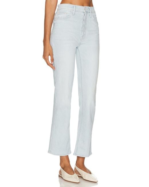 Mother Blue The Tripper Ankle Jeans