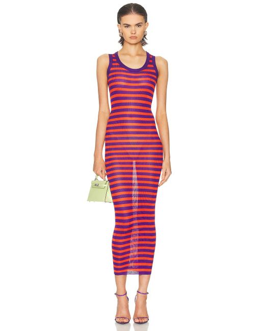 Dolce & Gabbana Red Maxi Dress