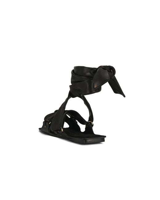 Khaite Black Boden Tie Flat