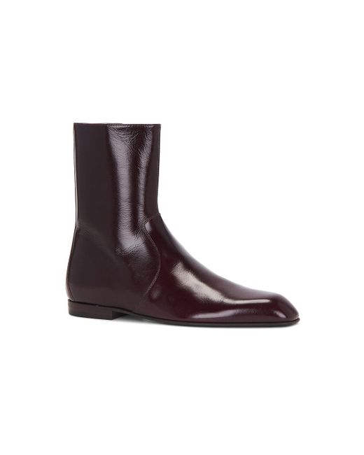 Khaite Brown Colt Ankle Boot