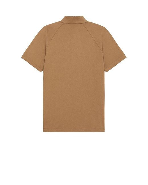 Reigning Champ Brown Lightweight Jersey Polo for men