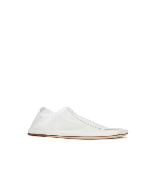 Christopher Esber White Mesh Flat