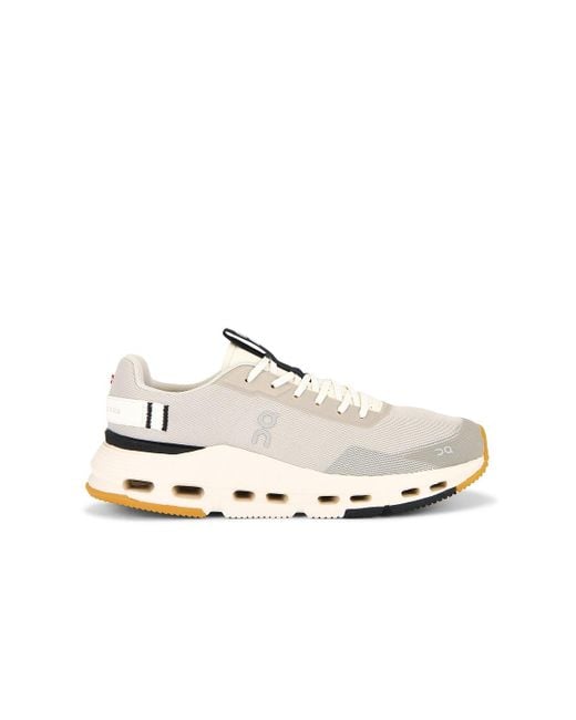 On Shoes White Cloudnova Form 2 Sneakers for men