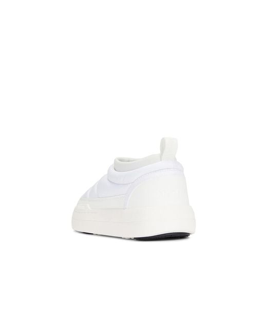 Moon Boot White Park Soft Nylon Boot