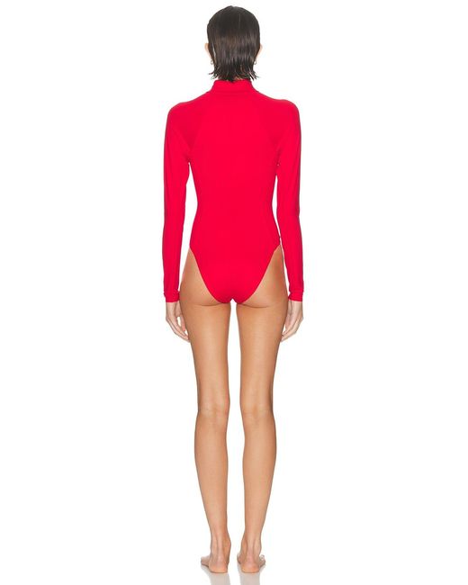 Left On Friday Red Rays Suit