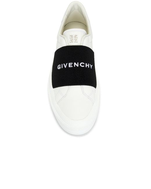 Givenchy Black Elastic Sneakers for men
